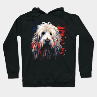 Patriotic Komondor Hoodie